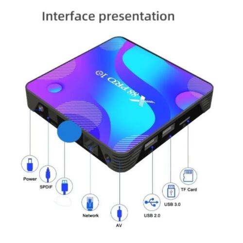 Pack De 2tv Box X88 Pro Android 10 4 Gb Ram 64 Gb Rom 