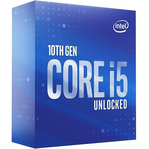 Procesador Intel Core i5 10600K 4.1GHz Six Core 12MB Socket 1200 BX8070110600K