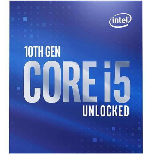 Procesador Intel Core i5 10600K 4.1GHz Six Core 12MB Socket 1200 BX8070110600K