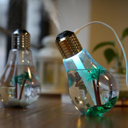 Humidificador Difusor Aromaterapia Foco Usb Led
