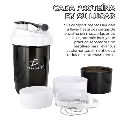 Mezclador De Proteínas / Vaso Deportivo / Shaker De Gimnasio.