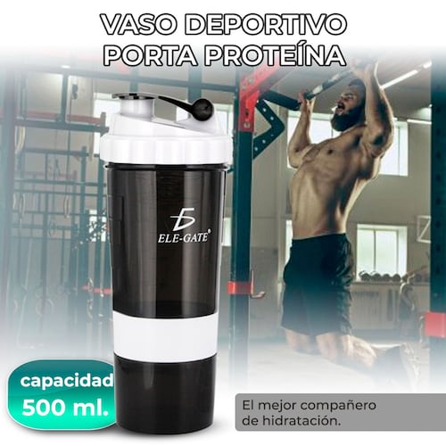 Mezclador De Proteínas / Vaso Deportivo / Shaker De Gimnasio.