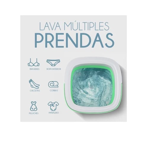 Mini Lavadora Portátil Plegable 11.5l.