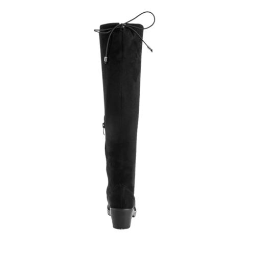 Bota casual para niña Vivis Shoes Kids, extra larga, color negra, muy elegante, modelo 828787