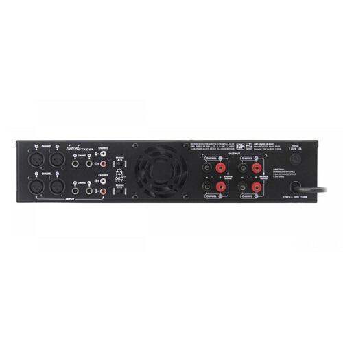 Amplificador Backstage De 400w De Potencia Rms Mx-4.