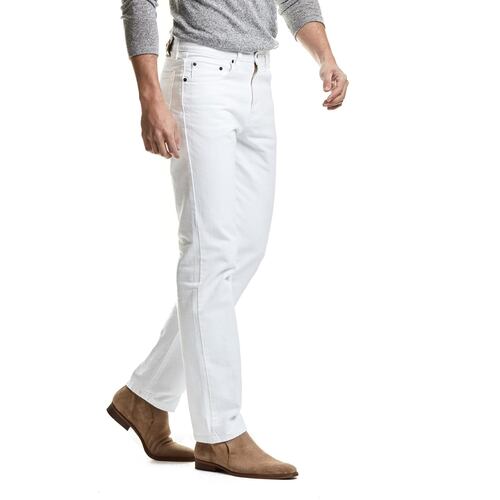 PANTALÓN DE MEZCLILLA CLASSIC PARA HOMBRE WHITE SOFT EDWARD'S