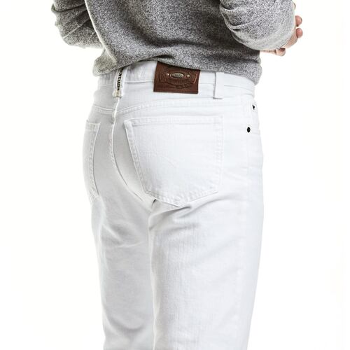 PANTALÓN DE MEZCLILLA CLASSIC PARA HOMBRE WHITE SOFT EDWARD'S