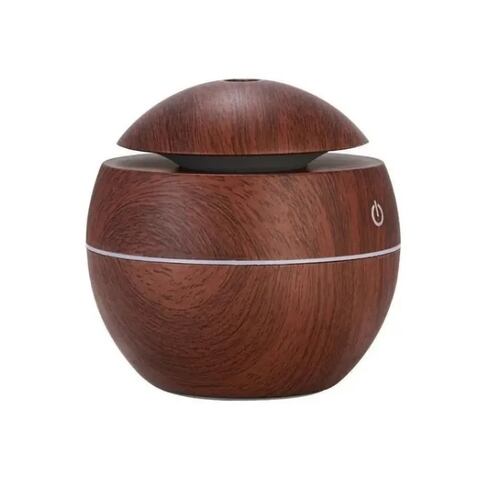Humidificador De Aroma Ultrasónico Con Luz Led + 12 Esencias 