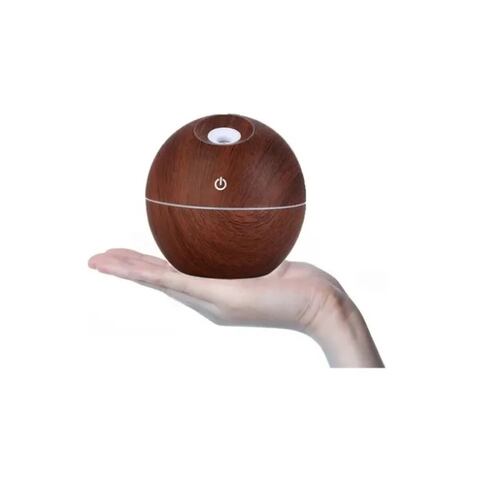 Humidificador De Aroma Ultrasónico Con Luz Led + 12 Esencias 