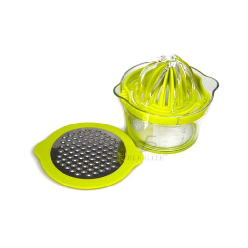 2 Exprimidores Jugo Manual Multifuncional Separador Rallador 