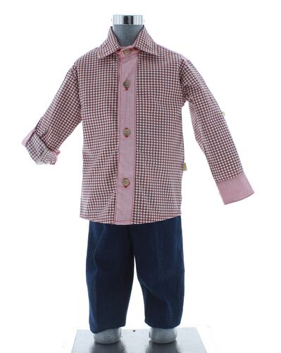 Conjunto Camisa Niño 2621 0 a 2 Años.