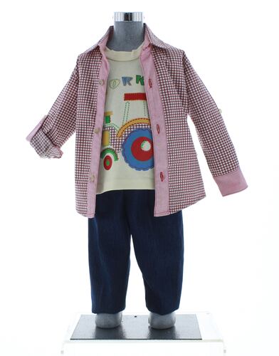 Conjunto Camisa Niño 2621 0 a 2 Años.