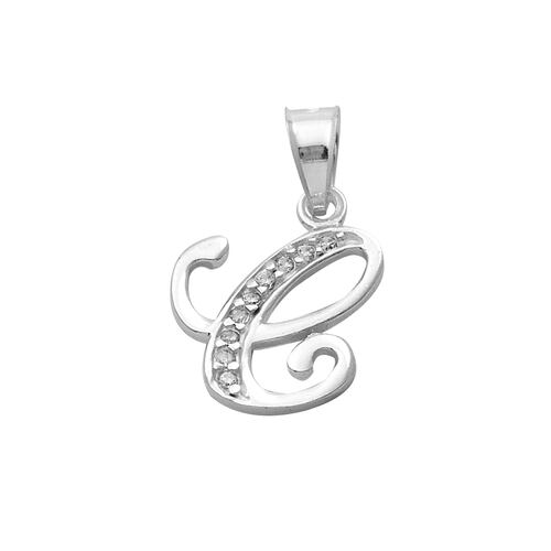 Dije Inicial Letra C .925 - 2204