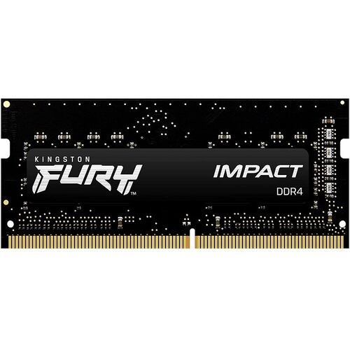 Memoria Ram DDR4 Sodimm Kingston Fury Impact 3200MHz 16GB PC4-25600 KF432S20IB/16.