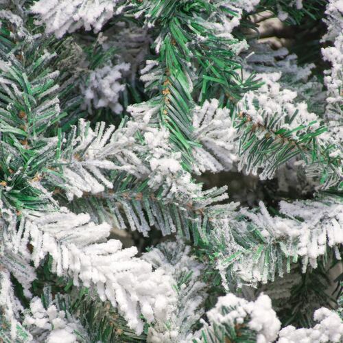Árbol De Navidad Nevado 1.90 m Pino Nieve Artificial Frondoso Apariencia Natural 
