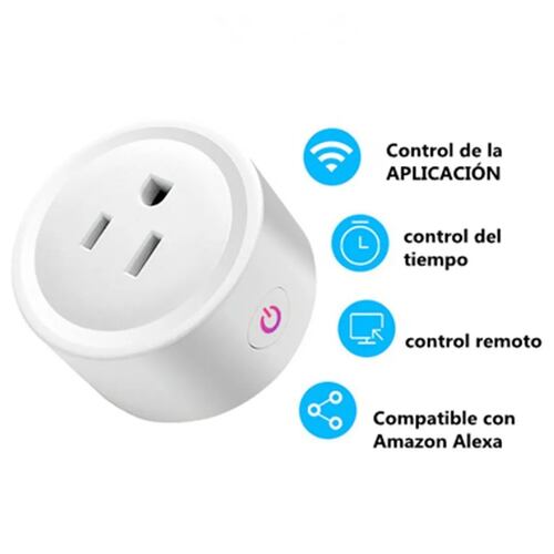 Enchufe Inteligente Wifi Smart Plug Con App Alexa google.