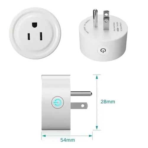 Enchufe Inteligente Wifi Smart Plug Con App Alexa google.