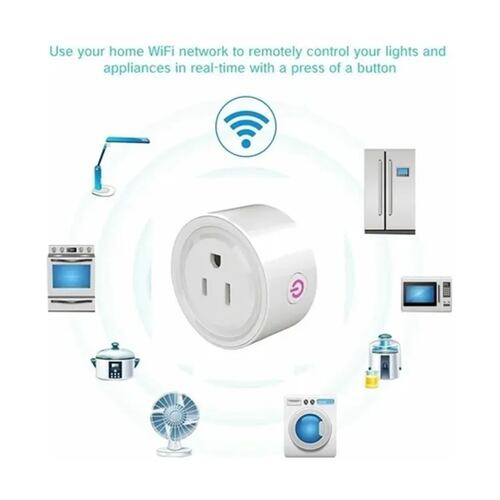 Enchufe Inteligente Wifi Smart Plug Con App Alexa google.