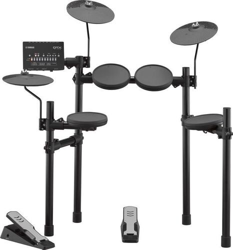 Set de Batería Eléctrica Yamaha DTX402K-Negro