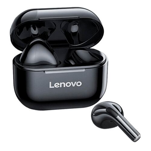 Audífonos in-ear inalámbricos Lenovo LivePods LP40 blanco y negro