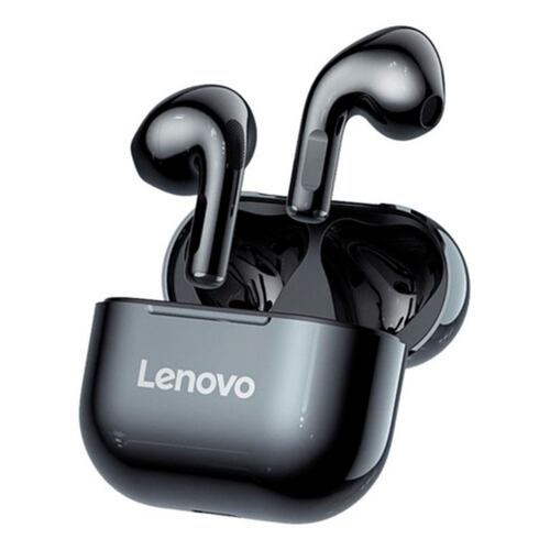 Audífonos in-ear inalámbricos Lenovo LivePods LP40 blanco y negro