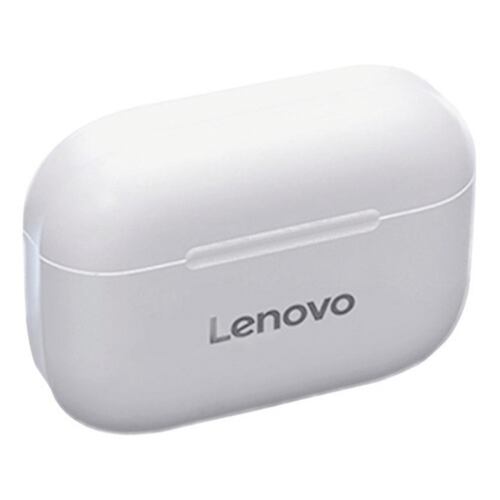 Audífonos in-ear inalámbricos Lenovo LivePods LP40 blanco y negro