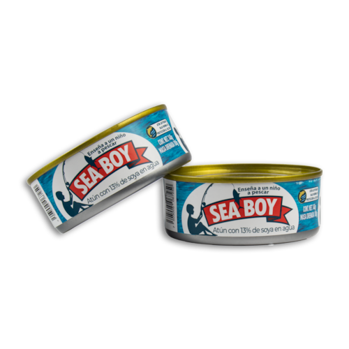 Atún Sea Boy - Paquete de Atún en Agua, 6 Piezas