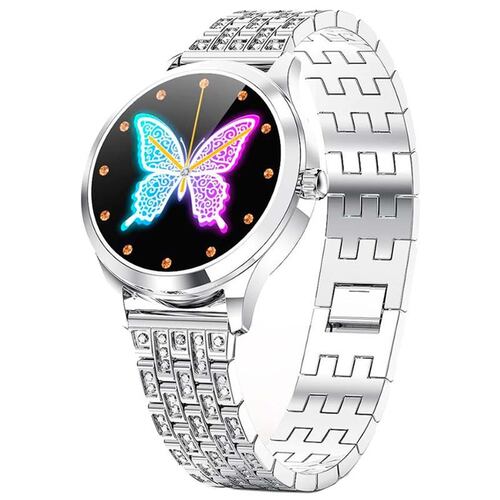 Reloj Para Mujer Smartwatch Lw07 De Lujo Original Fralugio