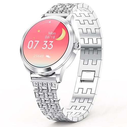 Reloj Para Mujer Smartwatch Lw07 De Lujo Original Fralugio