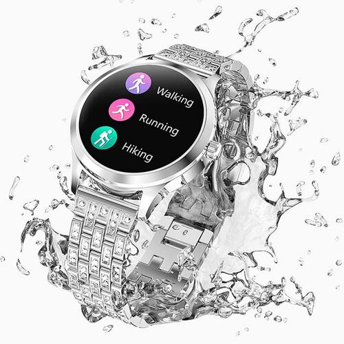 Reloj Para Mujer Smartwatch Lw07 De Lujo Original Fralugio
