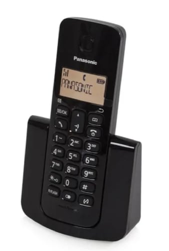 Teléfono Inalámbrico Digital Panasonic 2 Auriculares KX-TGB112MEB.