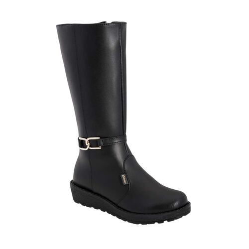 Botas de montar marca Tierra Bendita, negras, con hebilla, mod. 180812