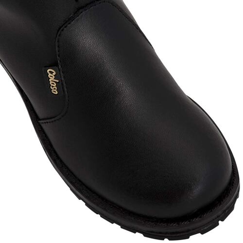 Botas de montar marca Tierra Bendita, negras, con hebilla, mod. 180812