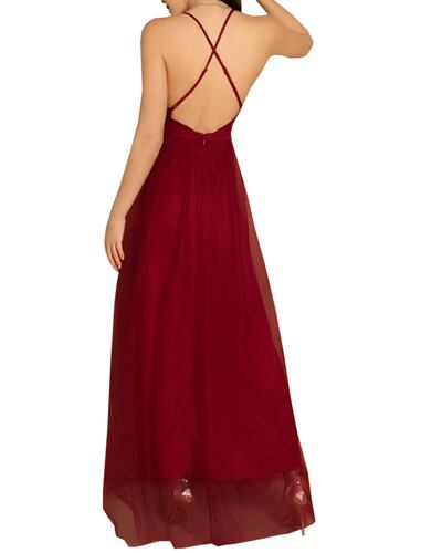 Maxi Vestido Largo de Fiesta Sexi Elegante Dama Mujer