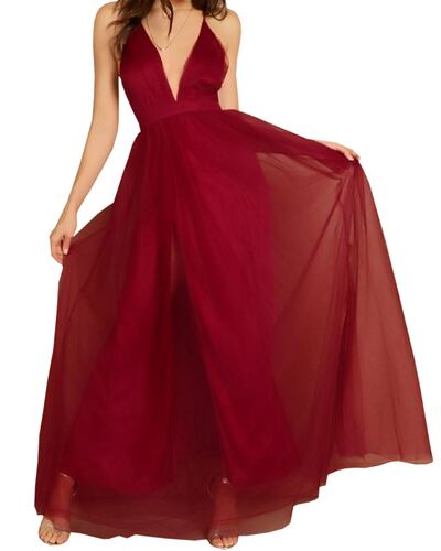 Maxi Vestido Largo de Fiesta Sexi Elegante Dama Mujer