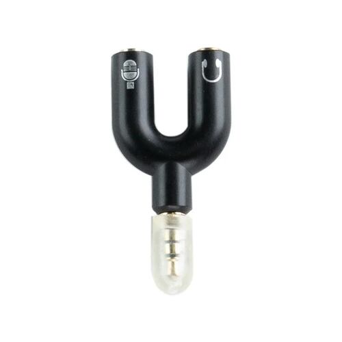 Micrófono Condensador Tripie Antipop Con Divisor De Audio .