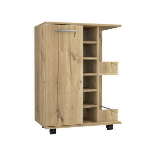 Mueble carro bar armable color Duna marca Excelsior.