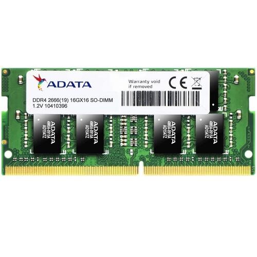 Memoria Ram DDR4 Sodimm Adata 2666MHz 4GB PC4-21300 AD4S26664G19-SGN