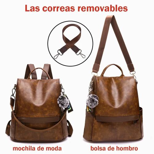 Mochila Mujer Moda Impermeable Antirrobo Bolsa Para Mujer .