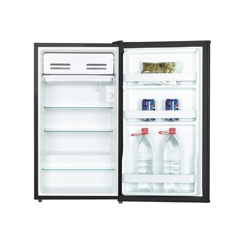 REFRIGERADOR FRIGOBAR TEKA RSR 10520 GBK CON CAPACIDAD DE 4 PIES CÚBICOS CON ACABADO EN CRISTAL NEGRO.