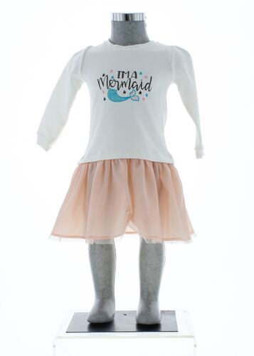 Vestido Niña color Coral 0 a 2 años 2598.