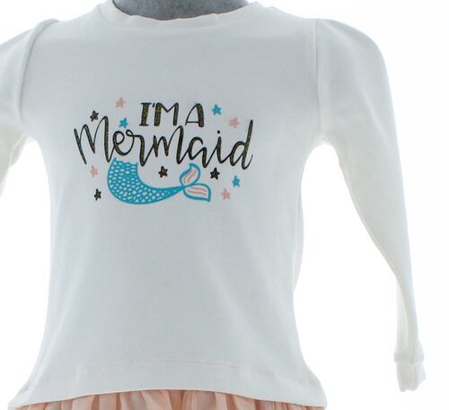 Vestido Niña color Coral 0 a 2 años 2598.