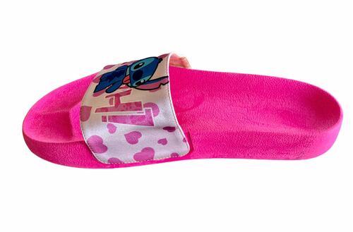 SANDALIAS CASUALES TIPO SLIDE UNISEX DISEÑO PERSONAJES STITCH.