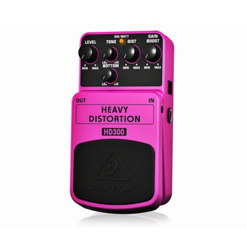 BEHRINGER HD 300 PEDAL Heavy Distortion BEHRINGER