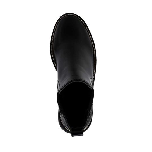 Moto bota Goodyear para mujer, color negro, con suela antiderrapante, mod. 877190