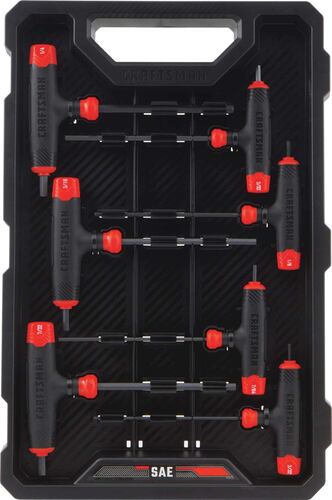 Juego De 14 Llaves Allen Tipo T Craftsman Mm Y Std .