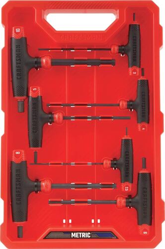 Juego De 14 Llaves Allen Tipo T Craftsman Mm Y Std .