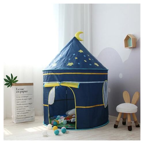 Tienda Casita Castillo Juguete Niños Plegable Estrellas Luna