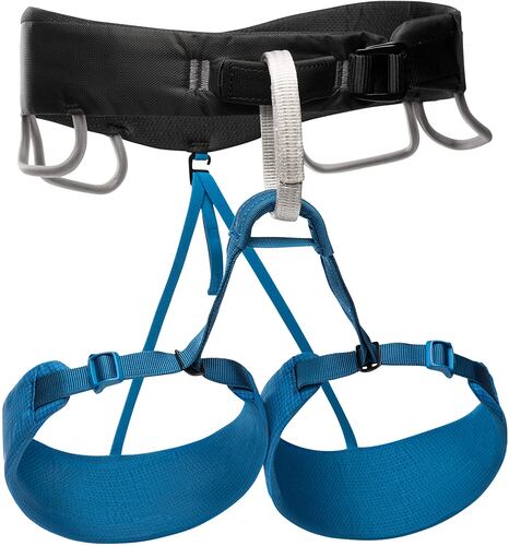 Arnés de escalada Black Diamond Momentum - Kingfisher para hombre-M.