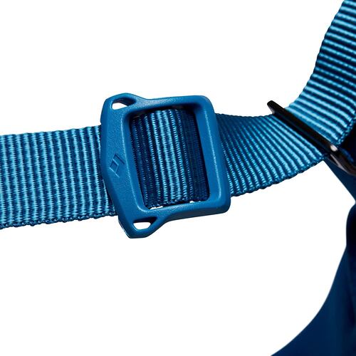 Arnés de escalada Black Diamond Momentum - Kingfisher para hombre-M.